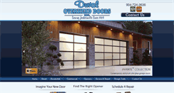 Desktop Screenshot of duvaloverheaddoors.com